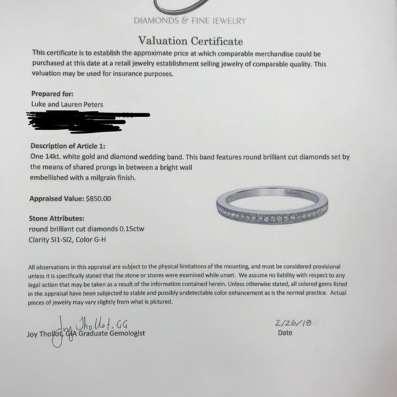 Gabriel and Company halo wedding ring set. - Picture 5 of 5